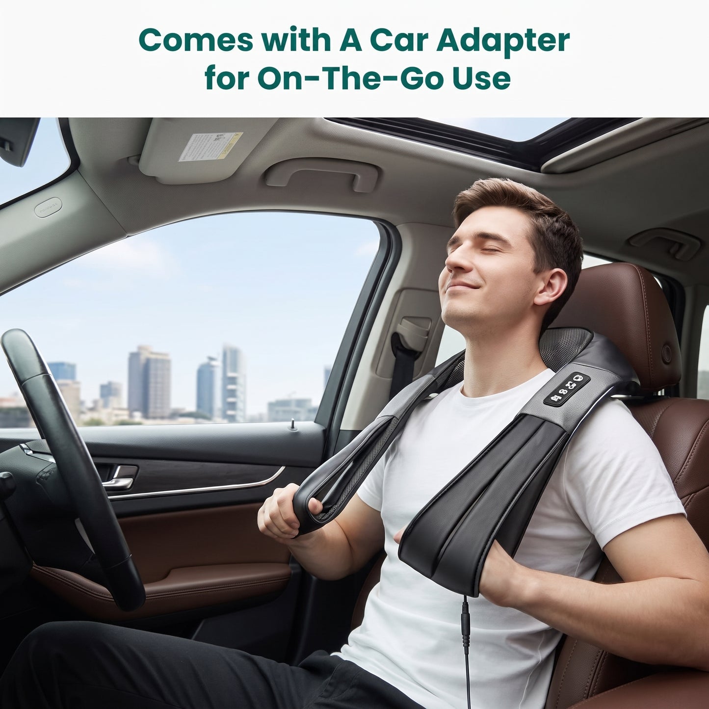Neck Kneading Massager – Electric Neck & Shoulder Massager for Deep Muscle  Relaxation