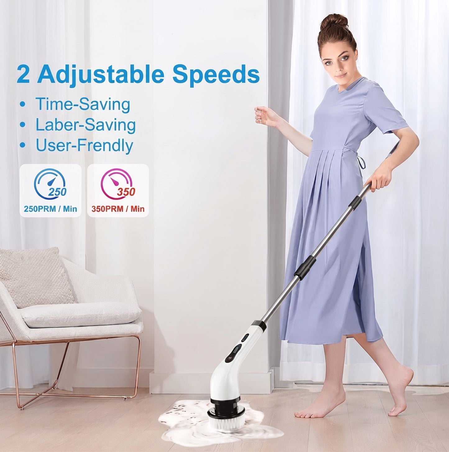 Electric Cleaning Brush فرشاة تنظيف كهربائية