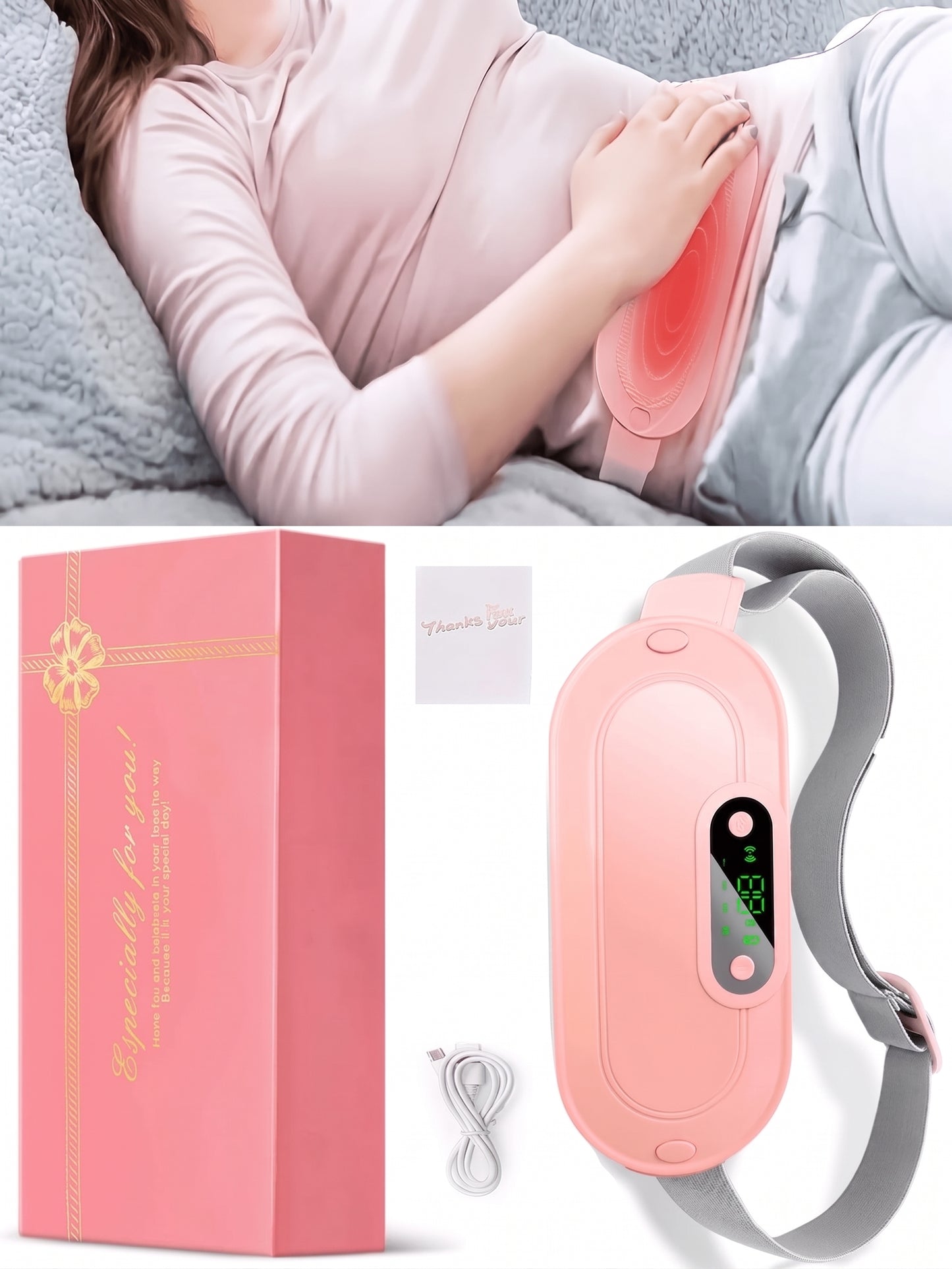 No More Period Pain 💗 Comfort & Relief Every Woman Deserves تستحق كل امرأة الراحة أثناء دورتها الشهرية